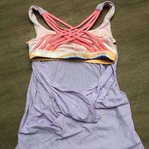 Lululemon tank with built in bra size 6